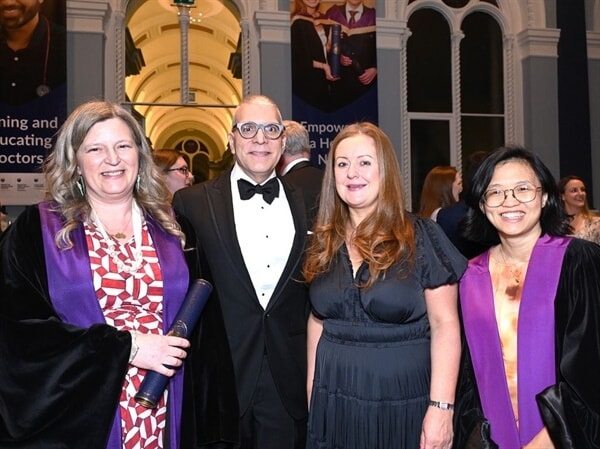 Doctors at Institute of Obstetricians & Gynaecologists Ceremony admission ceremony